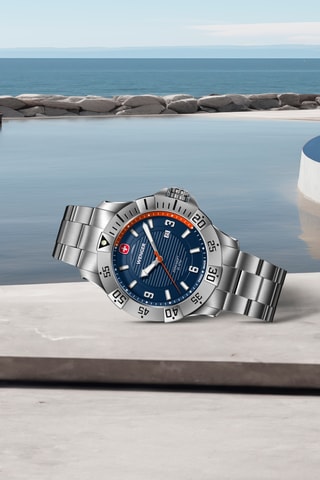 Roestvrijstalen Quartz Horloge - Zilverkleurig