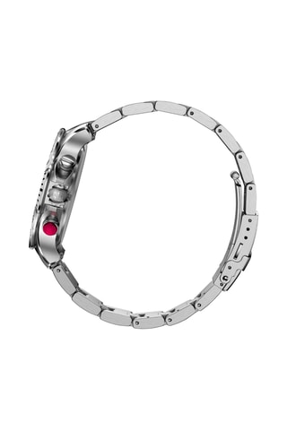 Roestvrijstalen Quarts Horloge - Chronograaf - Zilverkleurig