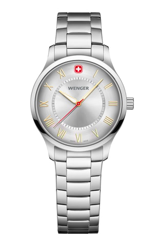 Roestvrijstalen Quartz Horloge - Zilverkleurig