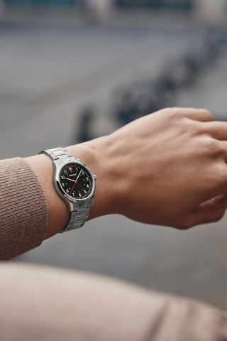Roestvrijstalen Quartz Horloge - Zilverkleurig