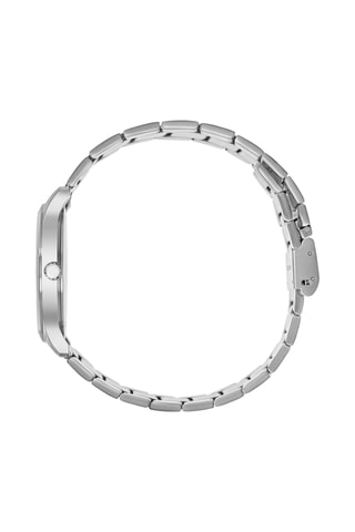 Roestvrijstalen Quartz Horloge - Zilverkleurig