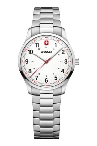 Roestvrijstalen Quartz Horloge - Zilverkleurig