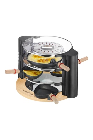 Appareil à raclette Evolution avec spatules en bois - 2 x 450 W