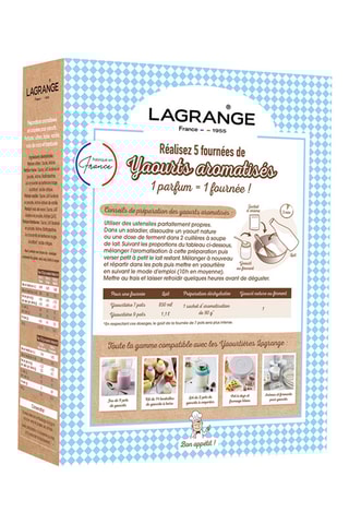 Assortiment de 5 aromatisations pour yaourt -  450 g