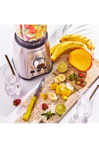 Blender en acier inoxydable - 2 l - 1200 W - Argenté