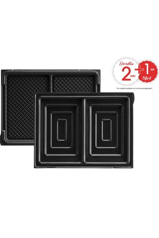Plaques antiadhésives 2 croque-monsieur