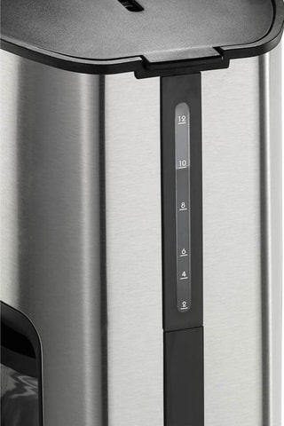 Cafetière programmable Naos - 1,5 l - 1000 W - 12 tasses - Argenté