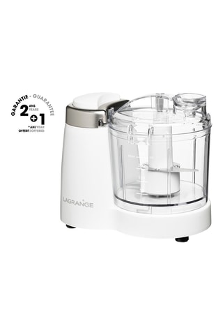 Hachoir mini mixeur - 0,35 l - 12 W - Blanc