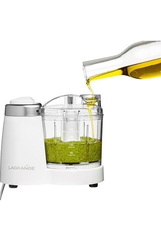 Hachoir mini mixeur - 0,35 l - 12 W - Blanc