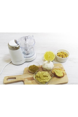 Hachoir mini mixeur - 0,35 l - 12 W - Blanc