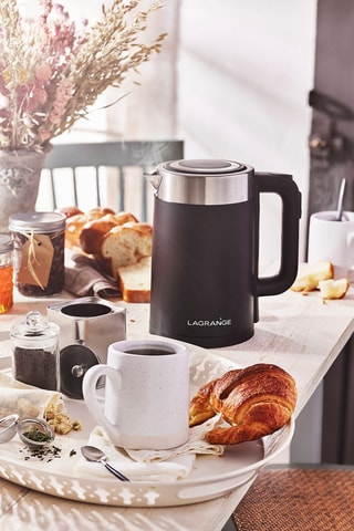 Bouilloire programmable - 1,7 l - 2000 W - Noir