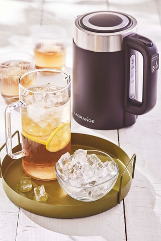 Bouilloire programmable - 1,7 l - 2000 W - Noir