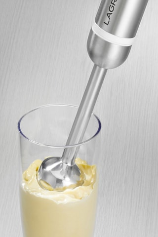 Mixeur plongeant avec 4 accessoires - 1000 W - Blanc