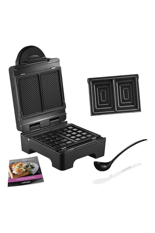 Tarti' Gaufres avec 2 jeux de plaques Gaufres/Croque-monsieur - 1070 W
