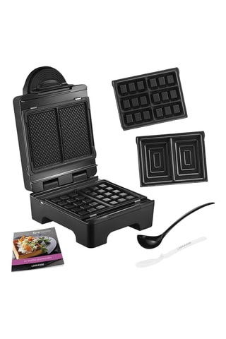 Tarti' Gaufres avec 3 jeux de plaques Gaufres/Croque-monsieur/Mini-gaufres - 1070 W