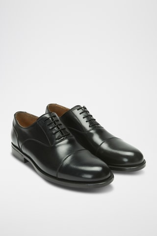 Leren Brogues Regular - Zwart