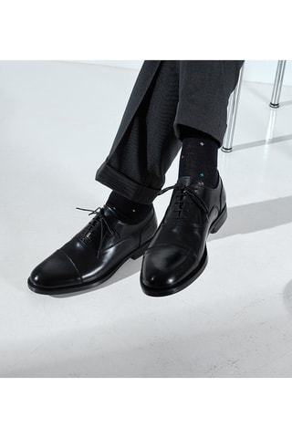Leren Brogues Regular - Zwart