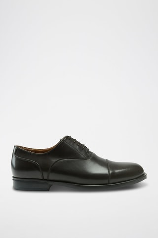 Leren Brogues Regular - Donkerbruin