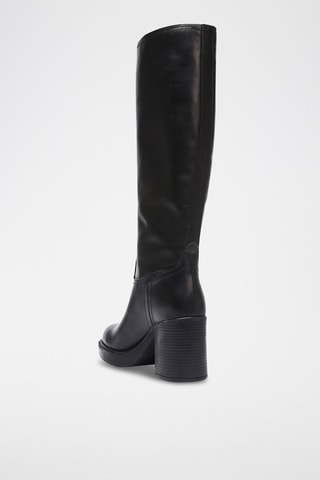 Leren Laarzen Tubular Regular - Zwart