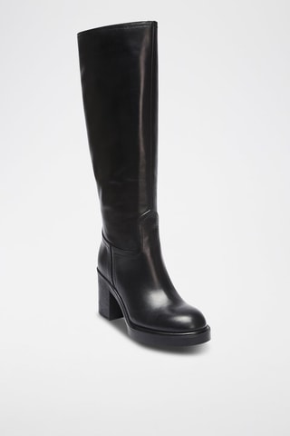 Leren Laarzen Tubular Regular - Zwart