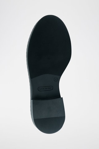Mocassins envernizados em couro - Preto