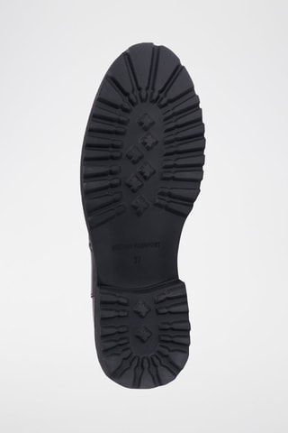 Botins Chelsea regular em couro - Castanho-escuro