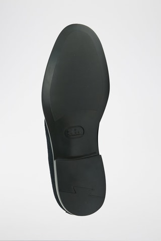 Botins Chukka em nobuck - Regular - Azul-marinho