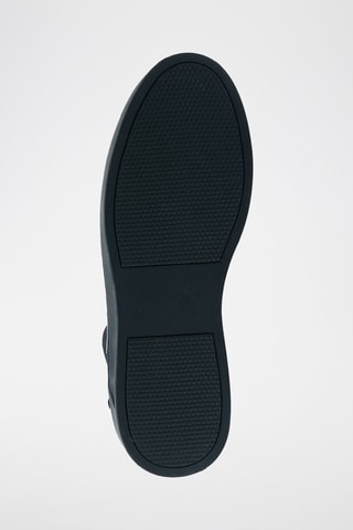 Botins Chelsea em couro Regular - Preto