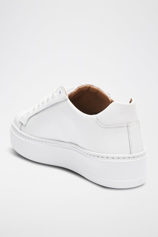 Leren Sneakers Regular - Wit