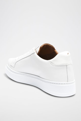 Leren Sneakers Regular - Wit