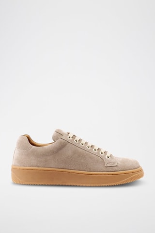 Nubuck Sneakers - Beige