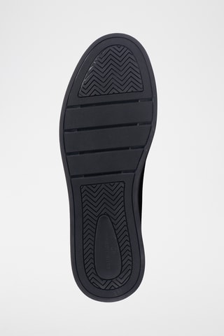 Boots Chelsea regular em couro - Preto