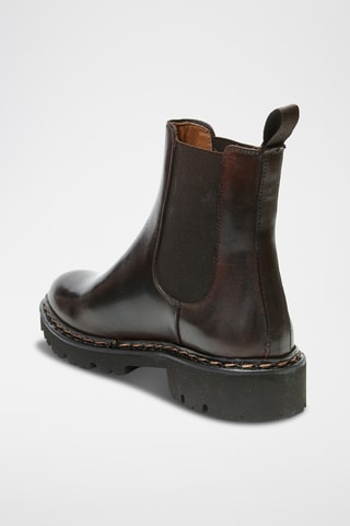 Leren Chelsea Boots Regular - Bruin