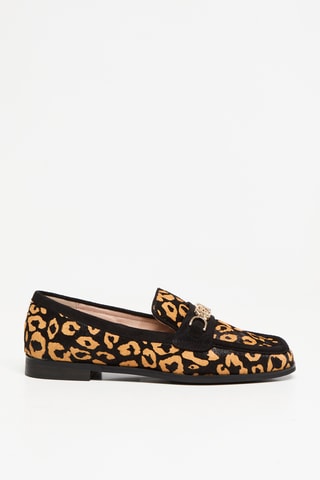 Mocassins en cuir - Camel