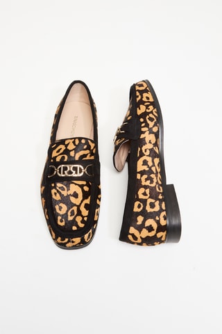 Mocassins en cuir - Camel