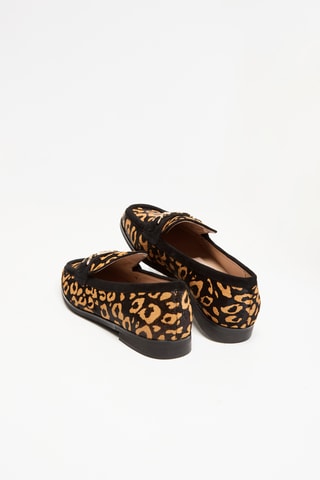 Mocassins en cuir - Camel