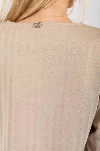 Pull trompe-l'œil - Beige