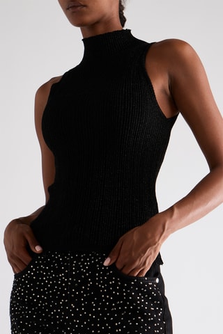 Pull sans manches - Noir