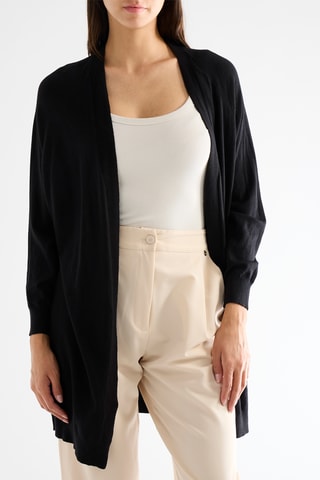 Gilet long - Noir