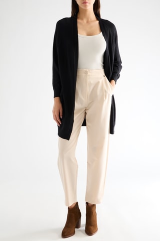 Gilet long - Noir