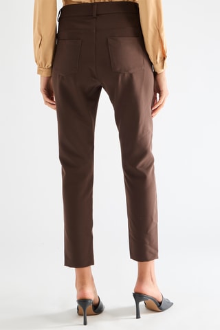 Pantalon 7/8 - Marron