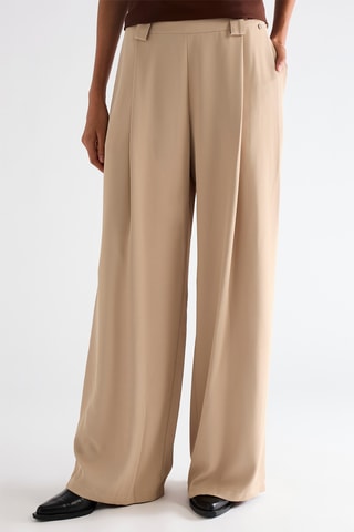 Pantalon palazzo - Beige