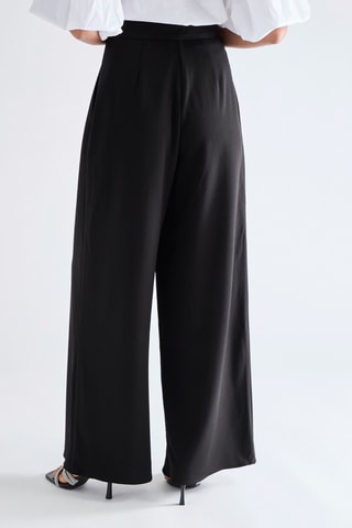 Pantalon taille haute - Noir