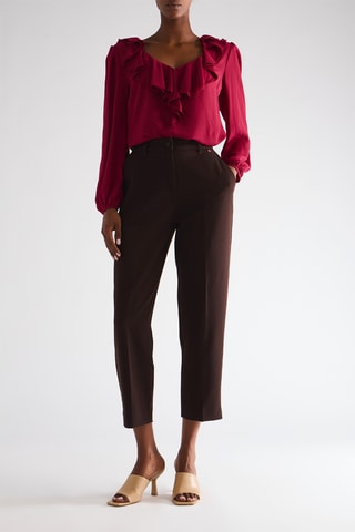 Pantalon 7/8 - Marron