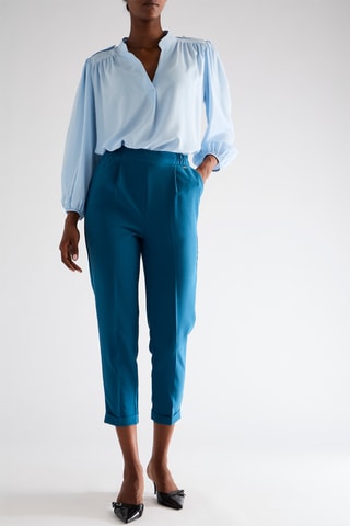 Pantalon - Bleu pétrole