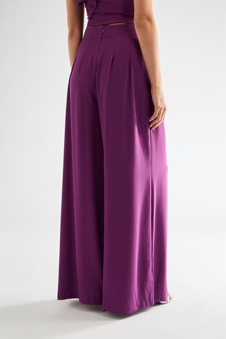 Pantalon palazzo - Violet