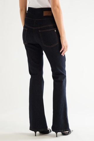 Jean taille haute - Bleu foncé