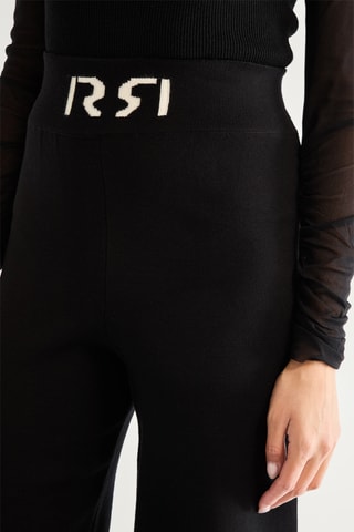 Pantalon taille haute - Noir