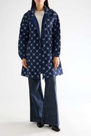 Parka à capuche - Bleu marine