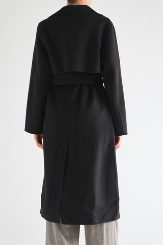 Manteau en laine - Noir